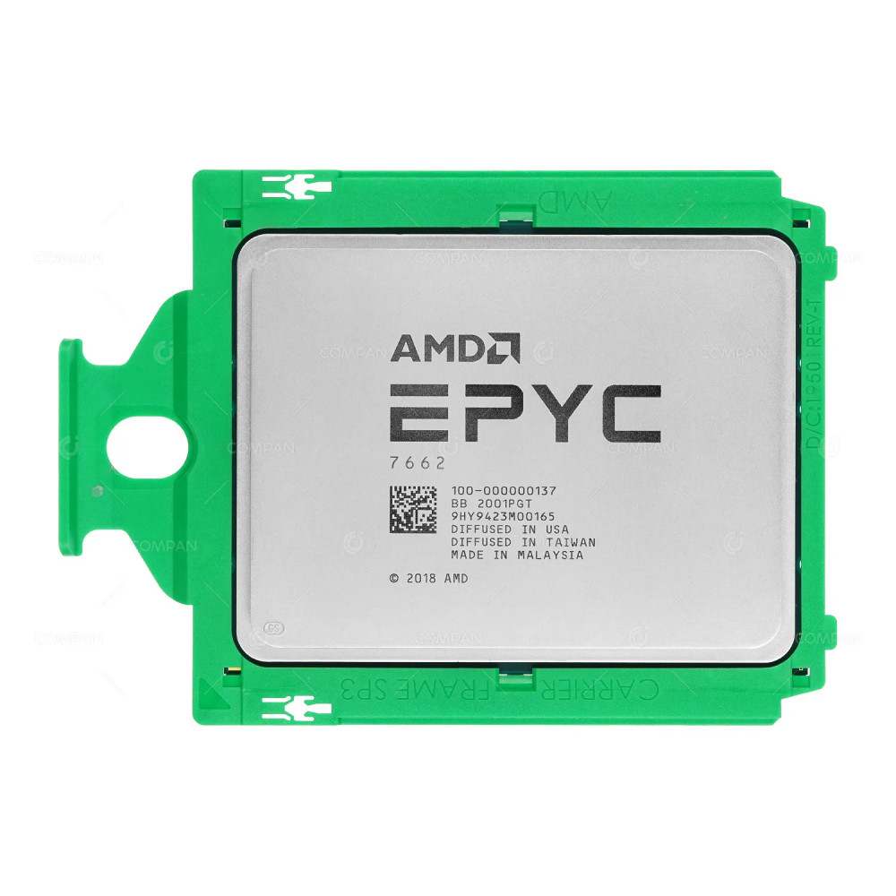 100-000000137  AMD EPYC 7662 2.00GHZ 64-CORE 256MB L3 CACHE 225W SOCKET SP3